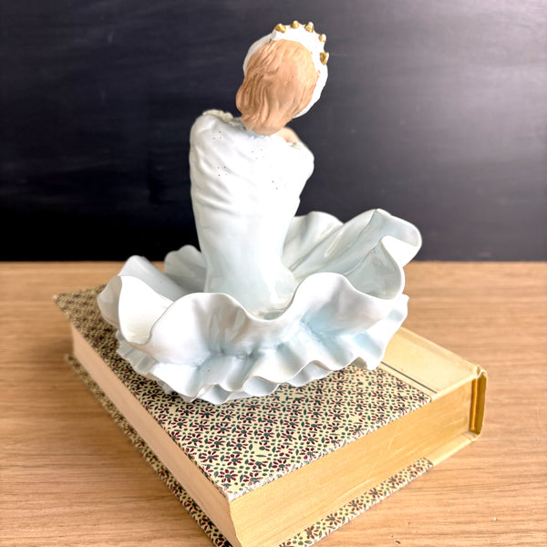 Royal Swan Collection Ballerina 40114 - 1950s vintage figurine - hand made in Italy