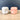 Russell Wright American Modern coral pink and gray salt and pepper set - NextStage Vintage