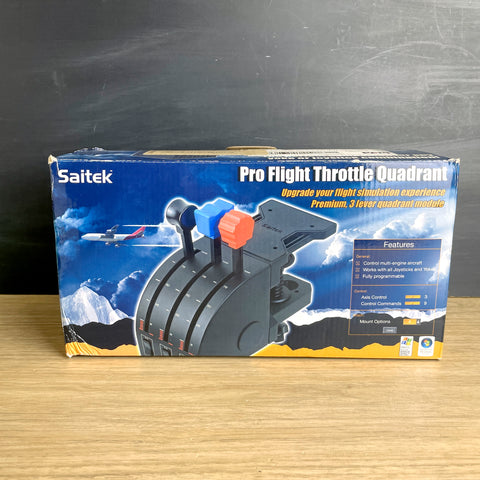 Saitek pro flight throttle quadrant - flight simulator accessories