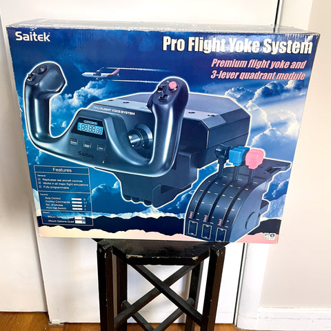 Saitek pro flight yoke system - flight simulator accessories