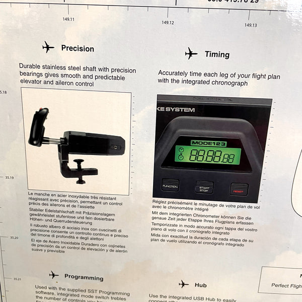 Saitek pro flight yoke system - flight simulator accessories