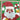 Santa latch hook wall hanging - 1980s vintage - NextStage Vintage