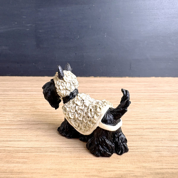 Big Sky Carvers Dogtivity II Scottie Lamb figurine