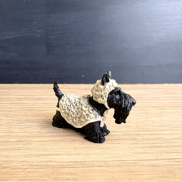 Big Sky Carvers Dogtivity II Scottie Lamb figurine