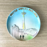 1962 Seattle World's Fair souvenir plate  - 1960s vintage road trip souvenir - NextStage Vintage