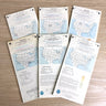 Department of Commerce Sectional Aeronautical charts - lot of 6 - vintage - NextStage Vintage