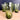 Set of 4 Vintage Seneca Driftwood Avocado Green Crinkle Glass Tumblers 5 1/4" 12oz - NextStage Vintage