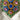 Oversized multicolor R. Serbin shield & crown brooch - vintage costume jewelry - NextStage Vintage
