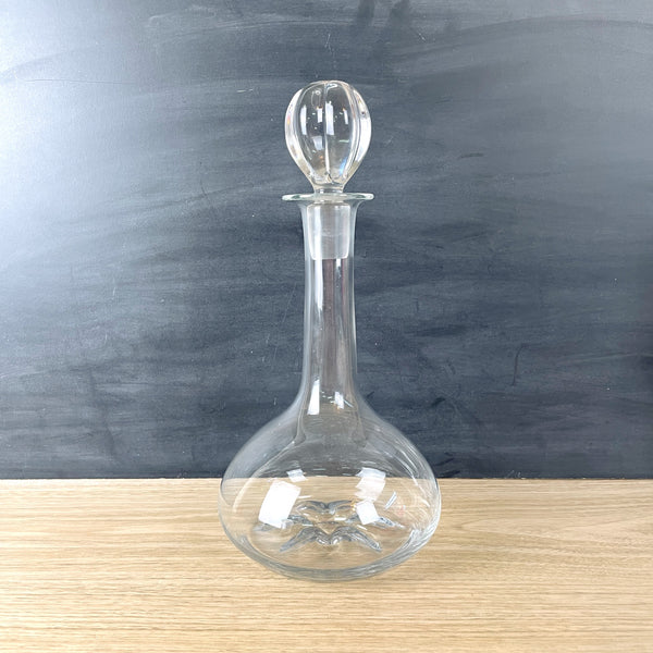 Crystal ships decanter - 1970s vintage - NextStage Vintage