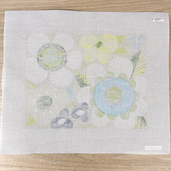 Melissa Shirley Designs Summer Floral needlepoint canvas #1736A - NextStage Vintage