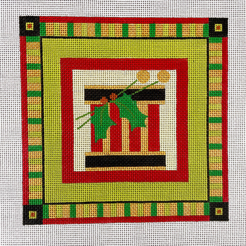 Melissa Shirley Designs Christmas Drum needlepoint canvas #1744