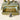 Gilt metal shoeshine boy match holder - turn of century antique - NextStage Vintage
