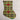 Silver Needle Christmas Plaid Mini Stocking Needlepoint Canvas 679 NOS