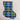 Silver Needle Blue Plaid Mini Stocking Needlepoint Canvas 277 NOS