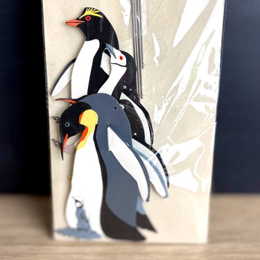 Skyflight Mobiles penguins mobile - new in package - 1990s vintage - NextStage Vintage