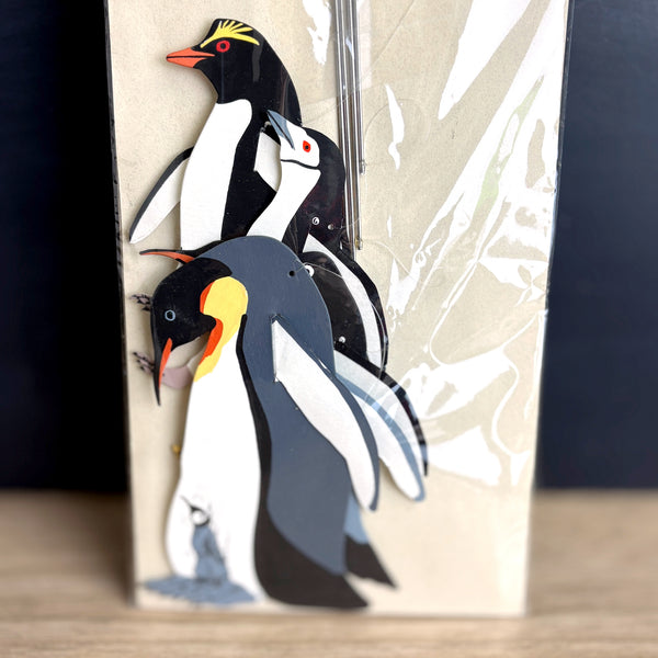 Skyflight Mobiles penguins mobile - new in package - 1990s vintage