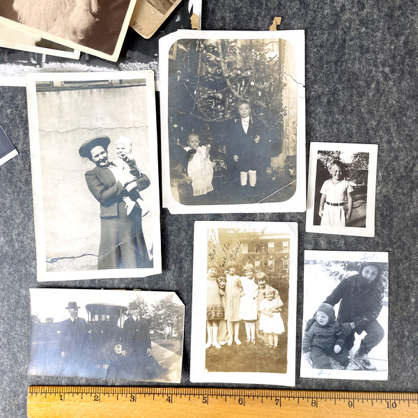 Snapshots, portraits and cabinet cards - people - turn of the century - NextStage Vintage