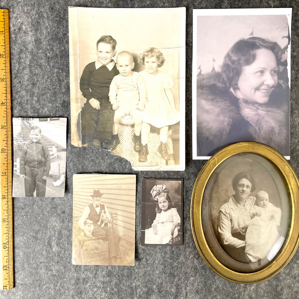 Snapshots, portraits and cabinet cards - people - turn of the century - NextStage Vintage