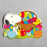 Vintage Snoopy and Woodstock Easter die cut  - 1960s vintage - NextStage Vintage