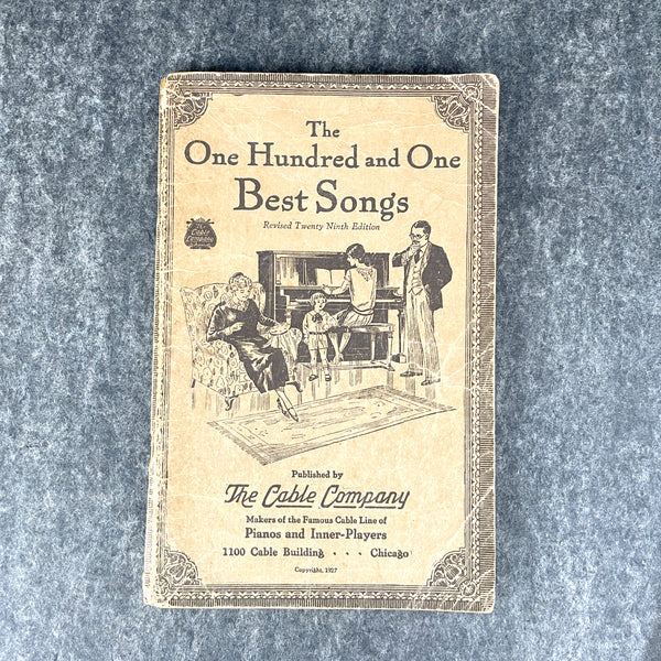 Vintage Songbook lot - set of 3 Cable Company, Tremont, Triumphant - Vintage music bookss