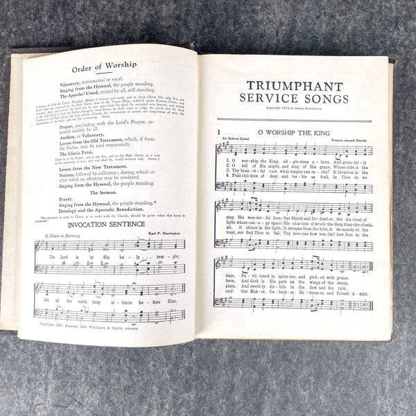 Vintage Songbook lot - set of 3 Cable Company, Tremont, Triumphant - Vintage music bookss