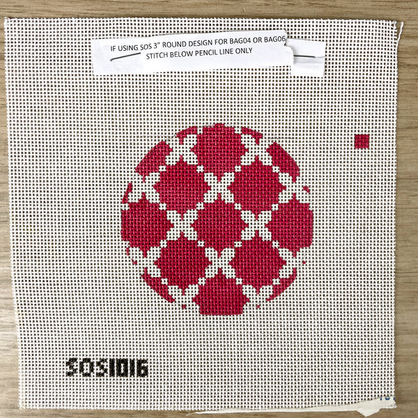 Son of a Stitch ornament needlepoint canvases - set of 3 - NextStage Vintage