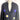 Wrap front boiled wool jacket - made in Uruguay - size M - NextStage Vintage