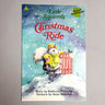 Little Squirrel's Christmas Ride - 1989 Random House Giant Storybook - NextStage Vintage