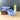 Stangl Colonial blue creamer and open sugar bowl - 1930s vintage - NextStage Vintage
