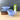 Stangl Colonial blue creamer and open sugar bowl - 1930s vintage - NextStage Vintage
