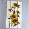 Vintage Glorious Sunflower Linen Tea Towel - NextStage Vintage