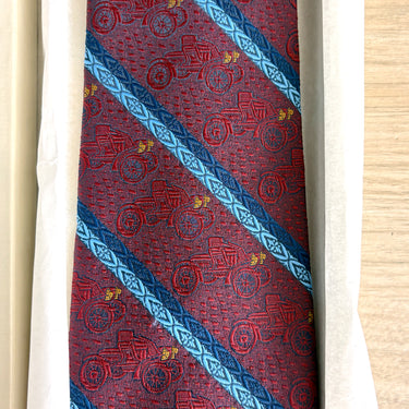 Vintage 60s Superba Antique Car Novelty Tie - Wide Width - New in Box - NextStage Vintage