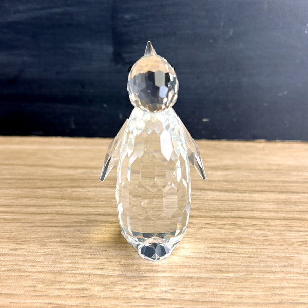 Swarovski Penguin #7643 - crystal collectible - small chip