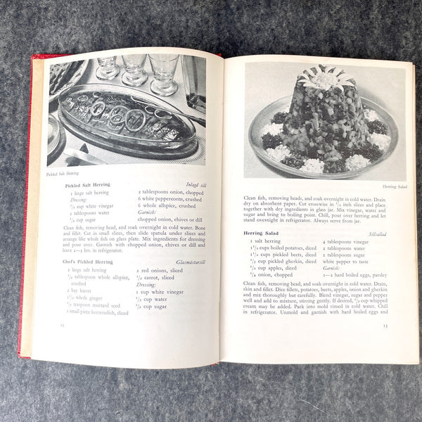 Swedish Food: 200 Selected Swedish Dishes - Sam Widenfelt - 1950 3rd edition - NextStage Vintage