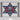 Star of David design tallis/tallit bag needlepoint canvas - MN728 - NextStage Vintage