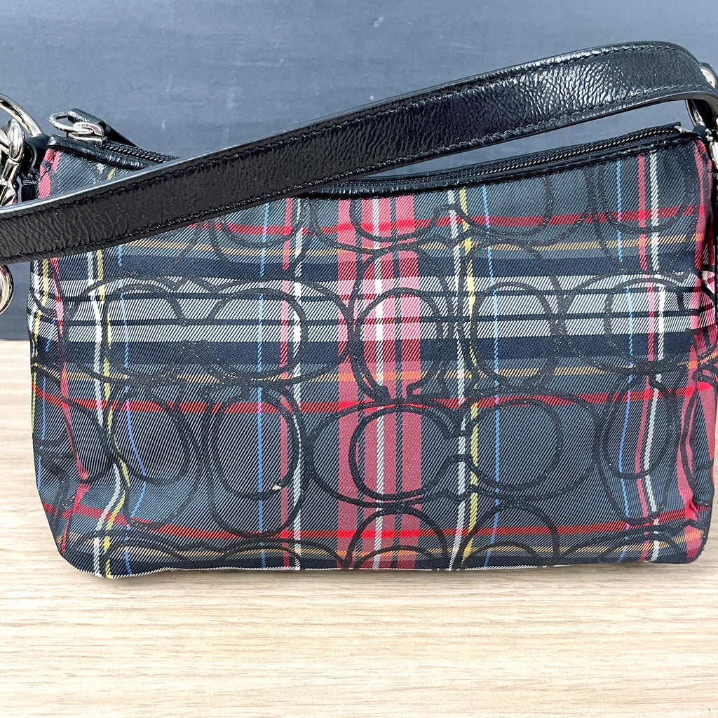 KATE LANDRY Tartan Plaid Purse Shoulder Bag | eBay