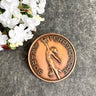Terpsichore Awards metal lapel pin - Greek goddess of dance and chorus - NextStage Vintage