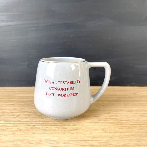 Digital Equipment Corp Testability Consortium mug - vintage office collectible - NextStage Vintage