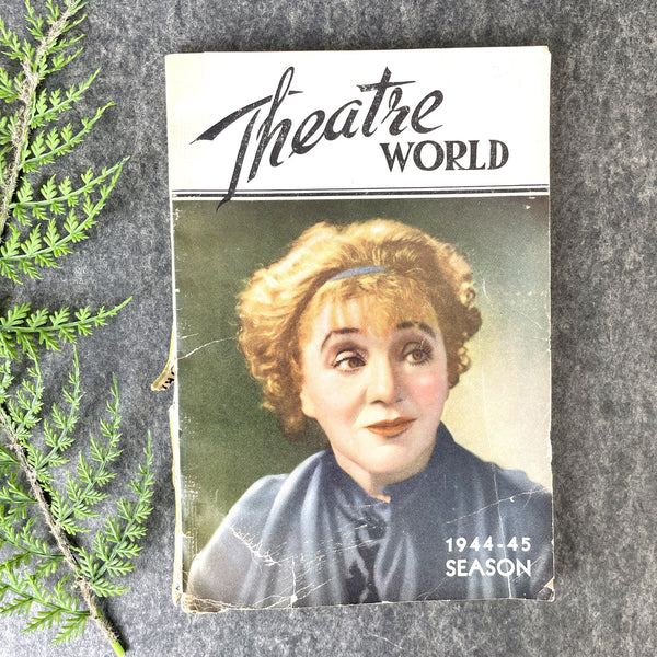 Theatre World 1944-45 Season - Daniel Blum - first publication - NextStage Vintage