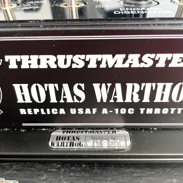 Thrustmaster Hotas Warthog throttle - FAULTY - for parts or repair