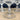 Crystal thumbprint pattern coupe glasses - set of 6 - NextStage Vintage