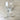 Crystal thumbprint pattern coupe glasses - set of 6 - NextStage Vintage