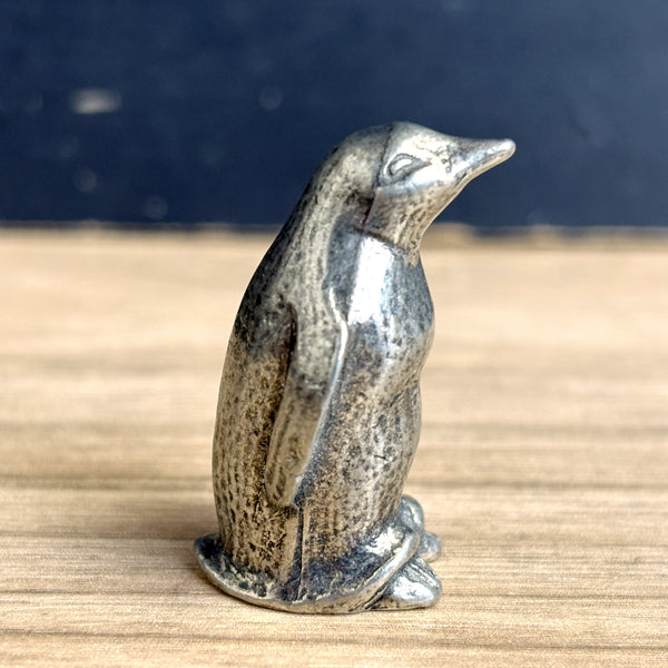 Tinn-Per Norway pewter penguin figurine