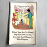 1980s Ted Key motivational poster - "win respect" - Positive Attitude Poster 481 - NextStage Vintage