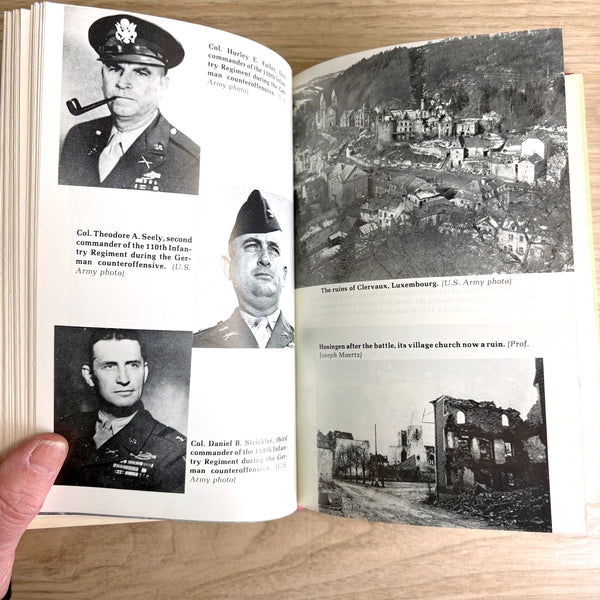 To Save Bastogne - Robert F Phillips - 110th Regiment 28th Infantry - WWII -1983 hardcover