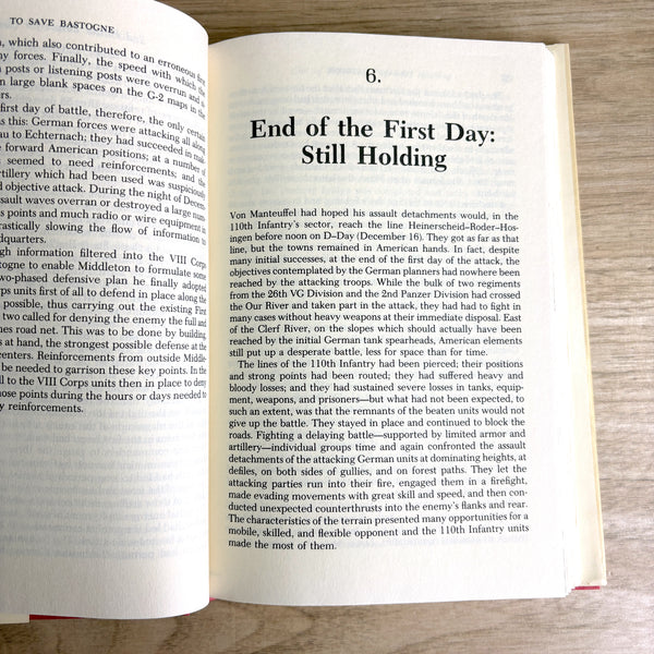 To Save Bastogne - Robert F Phillips - 110th Regiment 28th Infantry - WWII -1983 hardcover