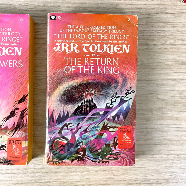 Lord of the Rings trilogy boxed set - 1970s paperbacks - NextStage Vintage