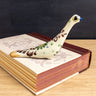 Vintage Tonala Mexico Folk Art Long Neck Bird - Hand Painted - Signed CAT 5.5" - NextStage Vintage