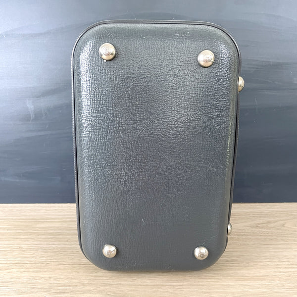 XtraLite dark gray train case - vintage suitcase - NextStage Vintage