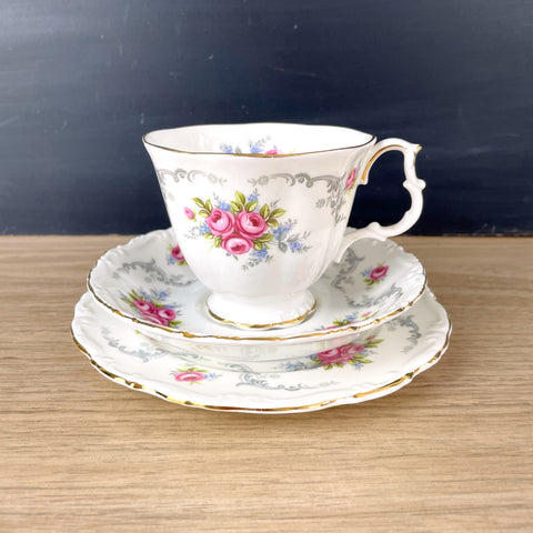 Royal Albert Tranquility teacup, saucer and plate set - NextStage Vintage